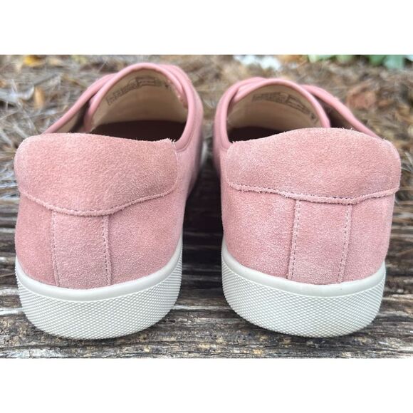 Vionic WOMEN’s Jean suede pink slip on sneakers Size 9.5 - Picture 4 of 11